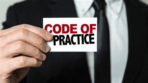 Code of Practice .